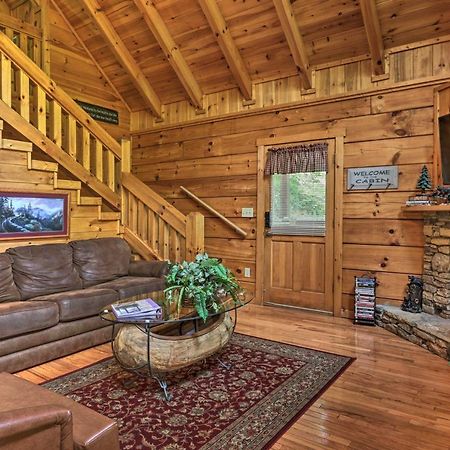 Gatlinburg Mountainside Escape With Deck And Hot Tub! Villa Exterior foto
