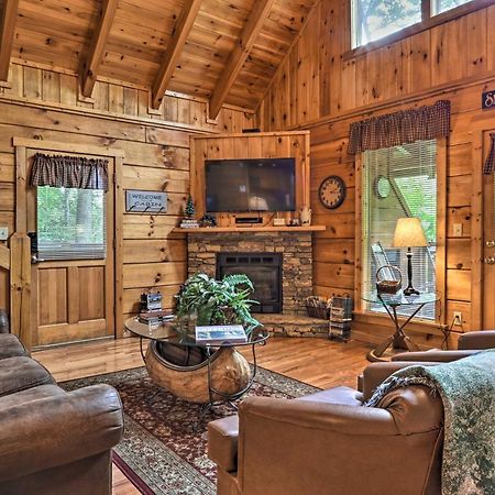 Gatlinburg Mountainside Escape With Deck And Hot Tub! Villa Exterior foto