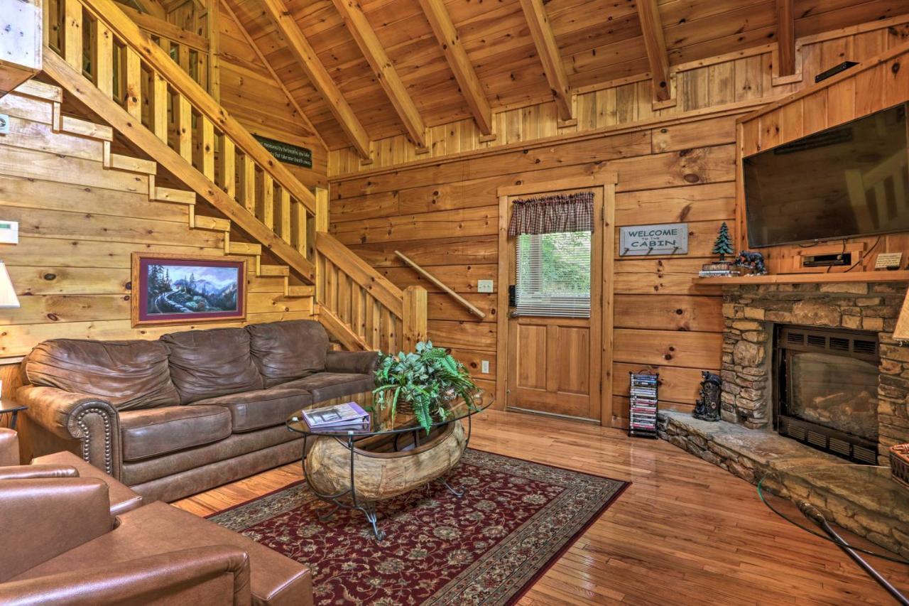 Gatlinburg Mountainside Escape With Deck And Hot Tub! Villa Exterior foto