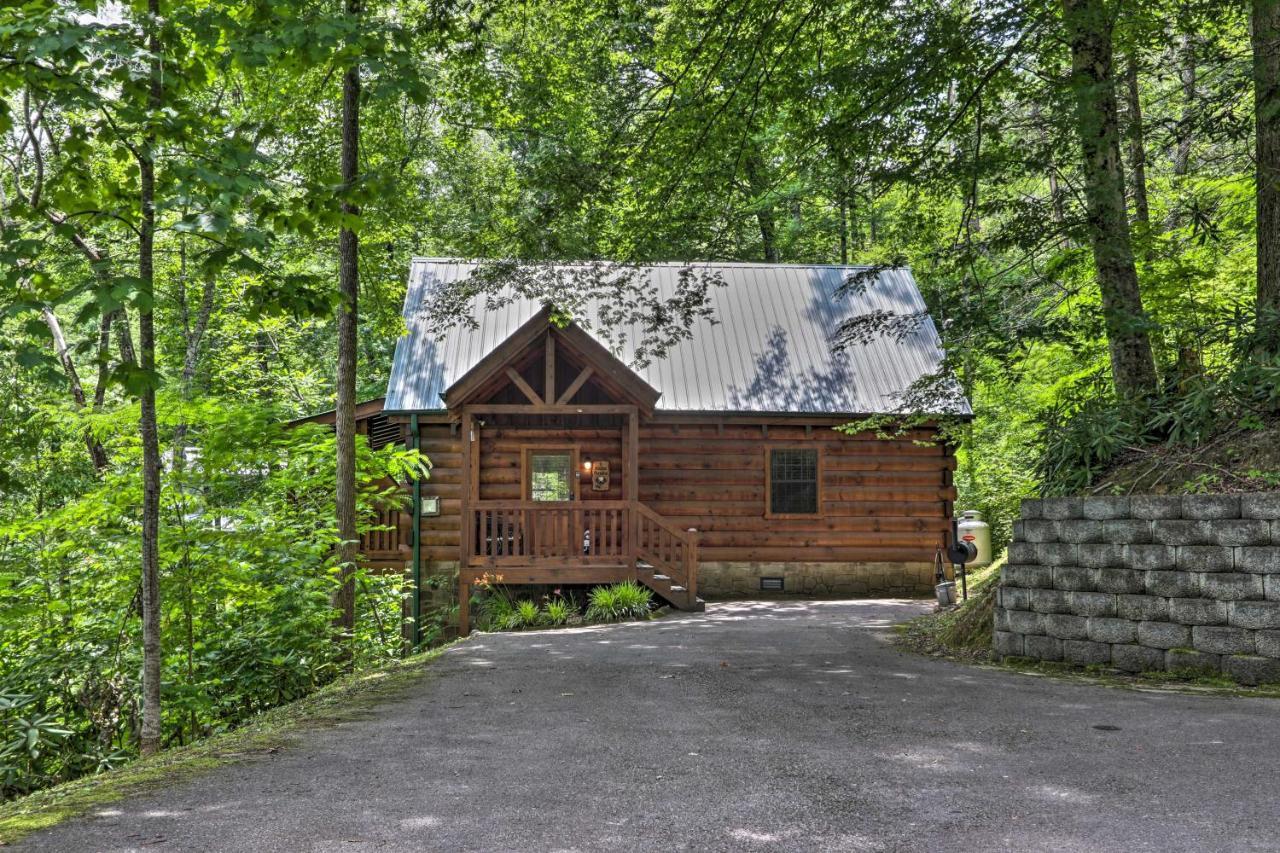 Gatlinburg Mountainside Escape With Deck And Hot Tub! Villa Exterior foto