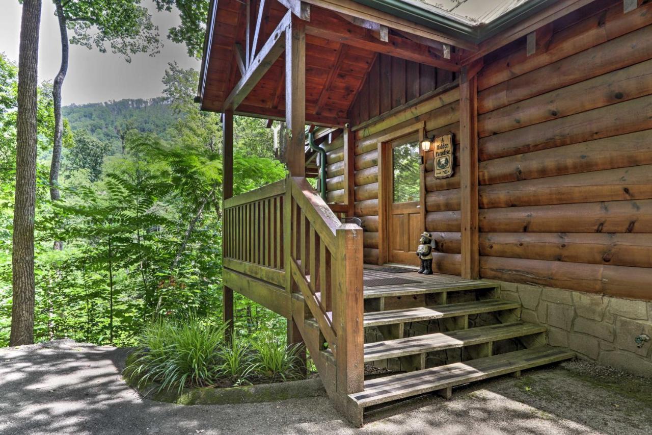 Gatlinburg Mountainside Escape With Deck And Hot Tub! Villa Exterior foto
