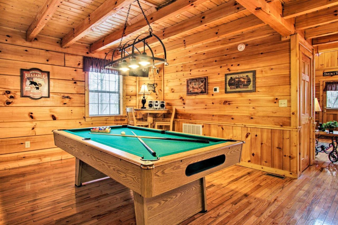 Gatlinburg Mountainside Escape With Deck And Hot Tub! Villa Exterior foto